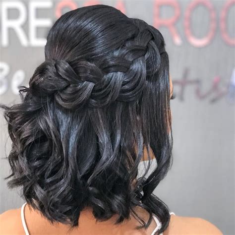 Penteado de cabelo curto para madrinha: inspirações lindas para .